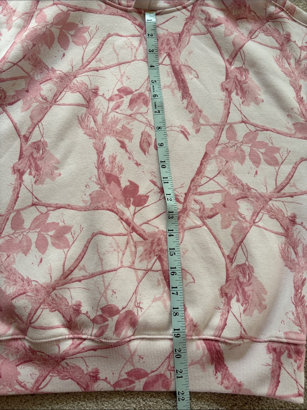 Abercrombie and Fitch Pink Floral Hoodie size M & Sweatpants size S - Picture 10 of 10